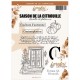 LORLUMATSDLC   LORELAI DESIGN COLLECTION LUMIÈRE AMBRÉE TAMPONS A6 SAISON DE LA CITROUILLE
