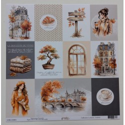 LORLUAM01   LORELAI DESIGN COLLECTION LUMIÈRE AMBRÉE LORLUAM01 30,5 cm X 30,5 cm