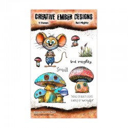 CEDTP013   CREATIVE EMBER DESIGN TAMPONS CLEAR BUT MIGHTY