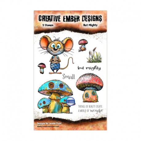 CEDTP013   CREATIVE EMBER DESIGN TAMPONS CLEAR BUT MIGHTY
