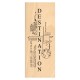 FG226014   FLORILEGES DESIGN COLLECTION HORIZONS TAMPON BOIS COMPOSITION DESTINATION