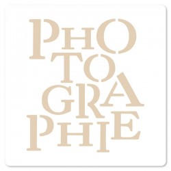 FDS226001   FLORILEGES DESIGN COLLECTION HORIZONS POCHOIR 15x15cm PHOTOGRAPHIE