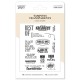 FDCL226009   FLORILEGES DESIGN COLLECTION HORIZONS TAMPONS CLEAR LES PIEDS DANS LE SABLE
