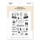 FDCL226004   FLORILEGES DESIGN COLLECTION HORIZONS TAMPONS CLEAR AU GRAND AIR