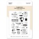 FDCL226003   FLORILEGES DESIGN COLLECTION HORIZONS TAMPONS CLEAR LE VOYAGE COMMENCE ICI