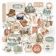 FDDC226001   FLORILEGES DESIGN COLLECTION HORIZONS 36 DIE CUTS IMPRIMÉS MOTIFS