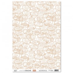 FDPC226003   FLORILEGES DESIGN COLLECTION HORIZONS PAPIER CALQUE 3   A4
