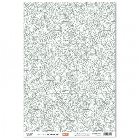 FDPC226002   FLORILEGES DESIGN COLLECTION HORIZONS PAPIER CALQUE 2   A4