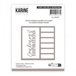 KAD4607   LES ATELIERS DE KARINE HISTOIRES AU NATUREL DIES CADRE COULEURS ET INSPIRATIONS