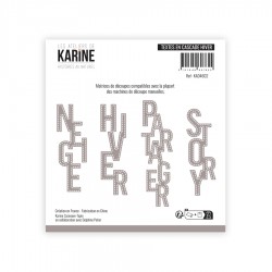KAD4602   LES ATELIERS DE KARINE HISTOIRES AU NATUREL DIES TEXTES EN CASCADE HIVER