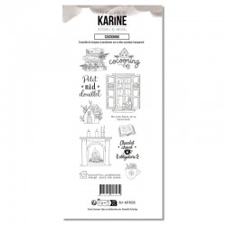 KAT4606  LES ATELIERS DE KARINE HISTOIRES AU NATUREL TAMPON CLEAR COCOONING