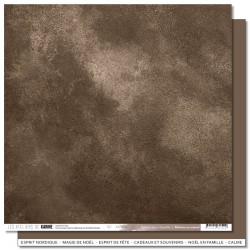 KAC4613   LES ATELIERS DE KARINE HISTOIRES AU NATUREL GRAPHITE  30.5 cm x 30.5 cm