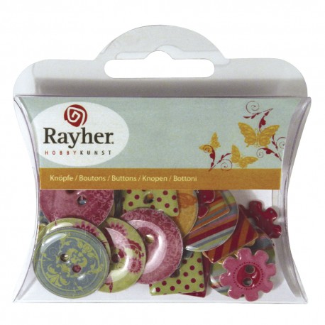 BOUTONS PAPIER SUMMER