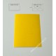 CARTE B6 SOIE JAPON JAUNE SOLEIL