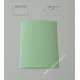 CARTE B6 SOIE JAPON VERT PASTEL