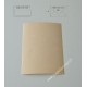 CARTE B6 SOIE JAPON BEIGE