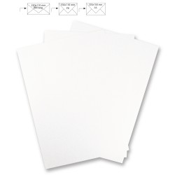 PAPIER METALLIQUE BLANC