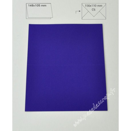 CARTE A6 VIOLET