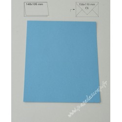 CARTE A6 BLEU LAYETTE