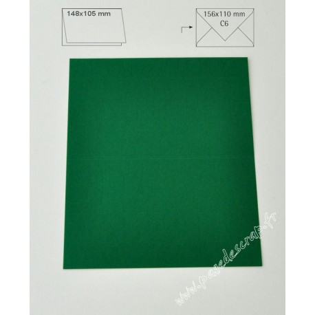 CARTE A6 VERT PIN