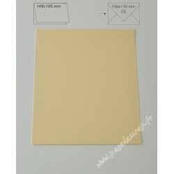 CARTE A6 BEIGE