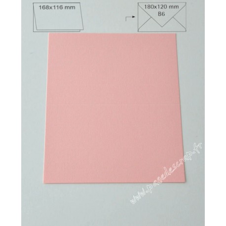 CARTE B6 ROSE LAYETTE