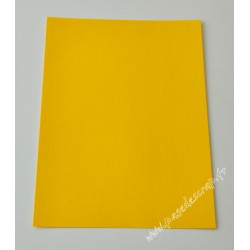 CARTE A4 JAUNE SOLEIL