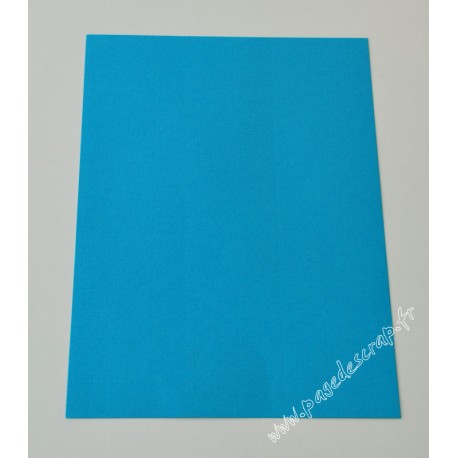 CARTE A4 BLEU AZUR