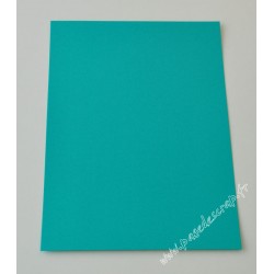 CARTE A4 TURQUOISE