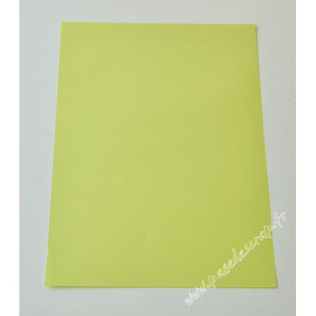 CARTE A4 VERT PASTEL