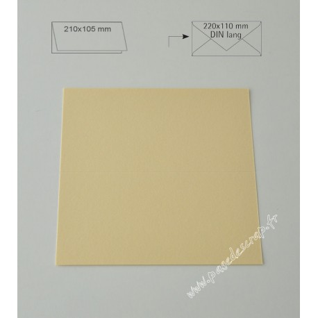 CARTE DIN BEIGE