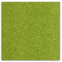 GLITTER PAPIER ADH. VERT OLIVE