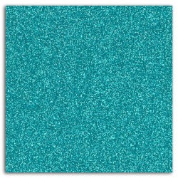 GLITTER PAPIER ADH BLEU