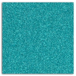 GLITTER PAPIER ADH BLEU