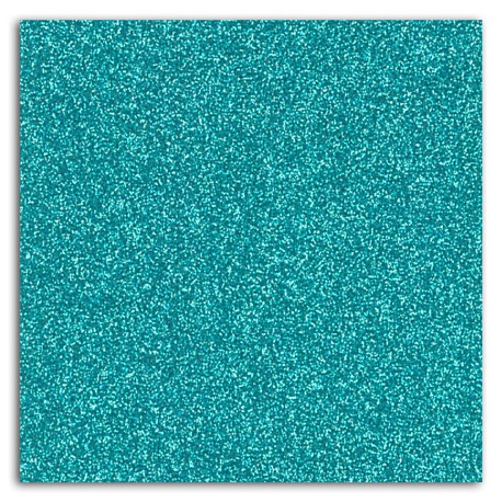 GLITTER PAPIER ADH BLEU