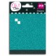 2 PL. MOSAIC GLITTER TURQ / NOIR