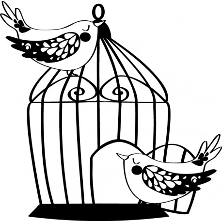 TAMP G CAGE AUX OISEAUX