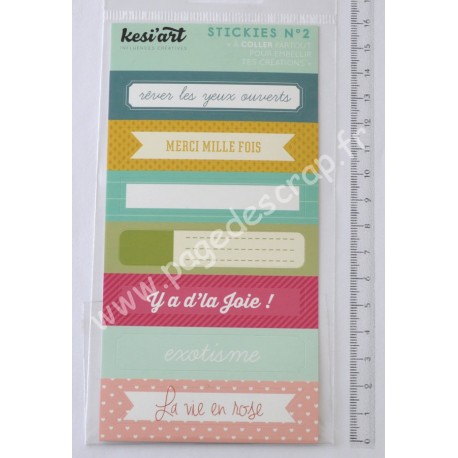 KESI ART STICKIES N°2 LIKE A BOHO