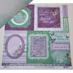 KAISER CRAFT FAIRY DUST STAR DUST 30,5 cm x 30,5 cm