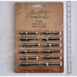 TIM HOLTZ PLUMES DE STYLOS  x12