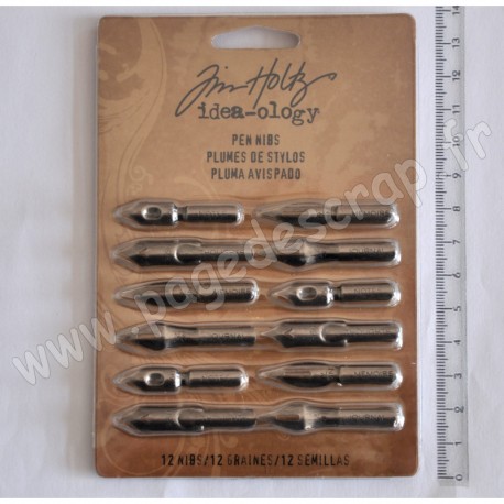 TIM HOLTZ PLUMES DE STYLOS  x12