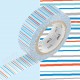 MT MASKING TAPE 15mm x 10m MOTIF RAYE MULTI BLEU SHIMA AO