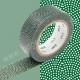 MT MASKING TAPE 15mm x 10m POIS ROSACE VERT SAMEKOMON