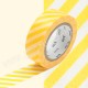 MT MASKING TAPE 15mm x 10m MOTIF RAYURES JEUNE