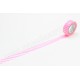 MT MASKING TAPE 15mm x 10m MOTIF RAYURES SHOCKING PINK