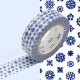 MT MASKING TAPE 15mm x 10m MOTIF LIBERTY FLEURS BLEUES