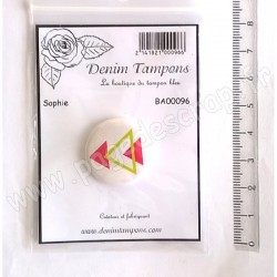 DENIM TAMPONS BADGE TRIANGLES