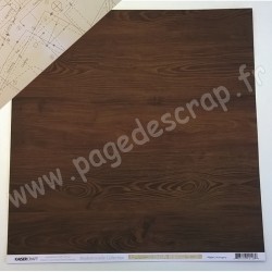 KAISER CRAFT MADEMOISELLE COLLECTION 30.5 cm x 30.5 cm MAHOGANY