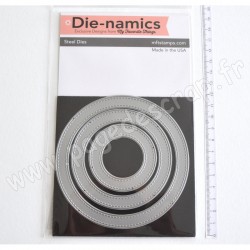 DIE NAMICS DIE STITCHED CIRCLE FRAMES