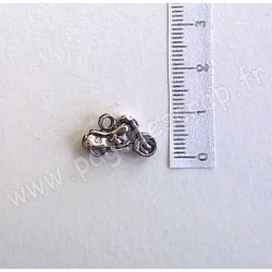 SCRAPBERRY'S CHARMS MOTORCYCLE  SILVER 17 x 10 mm